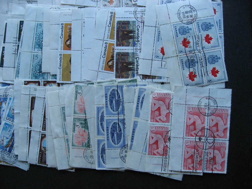 Canada 135 different 60s-70s era PB with FD Cancels few MS mixed condition