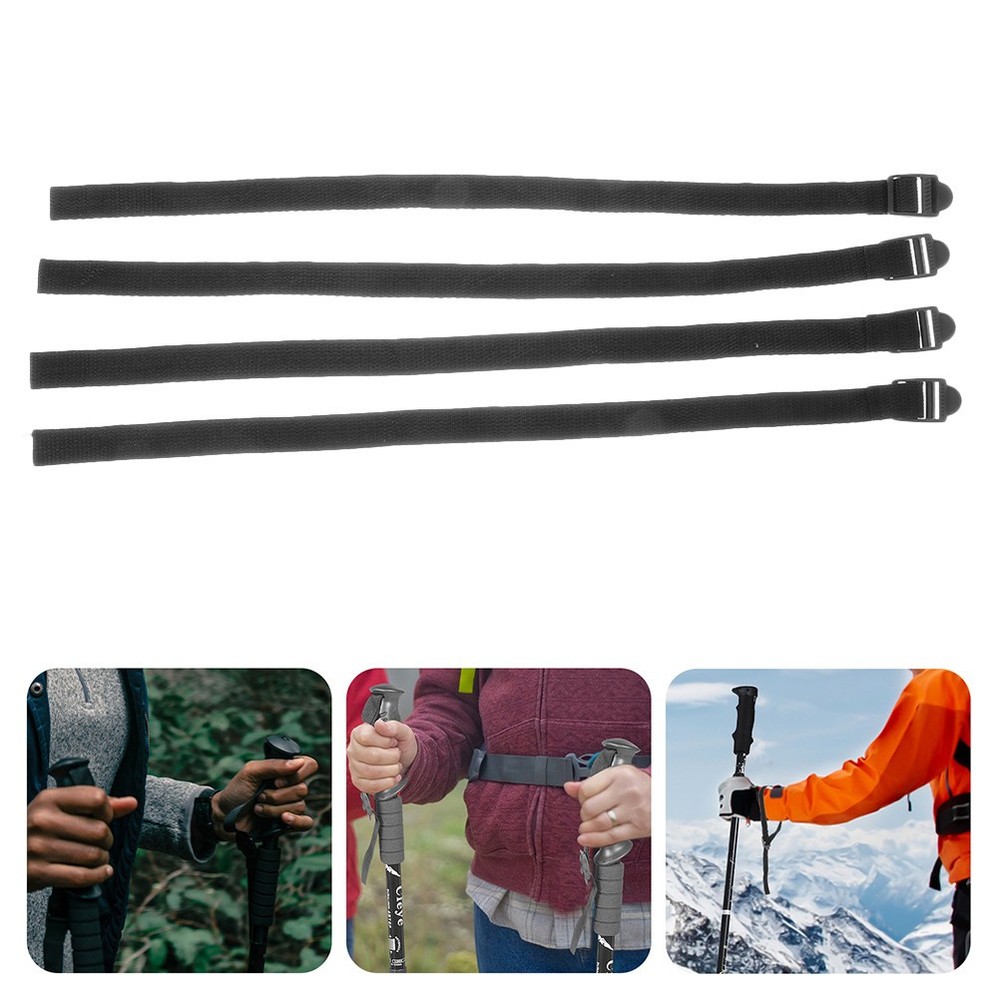 4 Pcs Ski Pole Strap Replacement Multi-functional Snowboard Band
