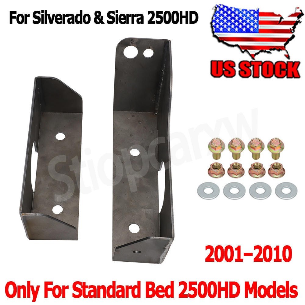 For 2001-2010 Silverado / Sierra 2500HD Front Leaf Spring Hanger Support Bracket