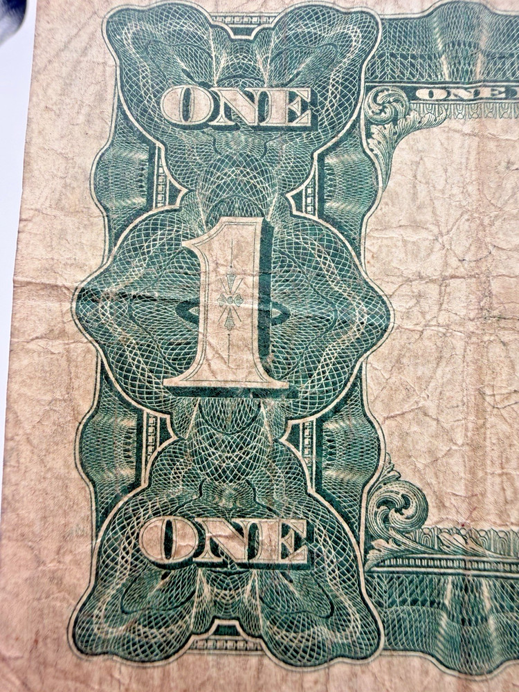 1899 $1 Silver Certificate “Black Eagle” Note Speelman / White Extremely RARE!!