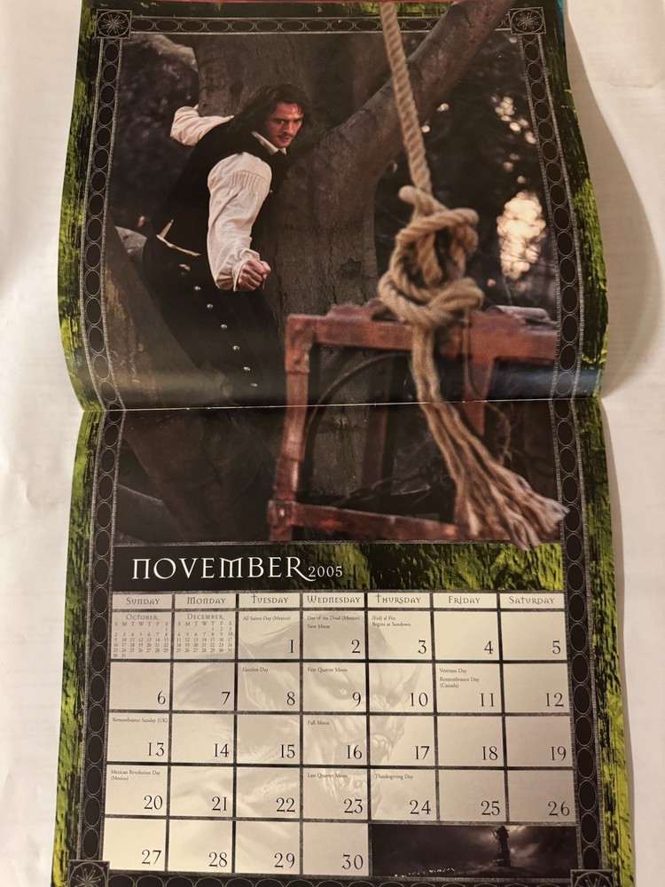 Van Helsing 2005 Wall Calendar(12X12)