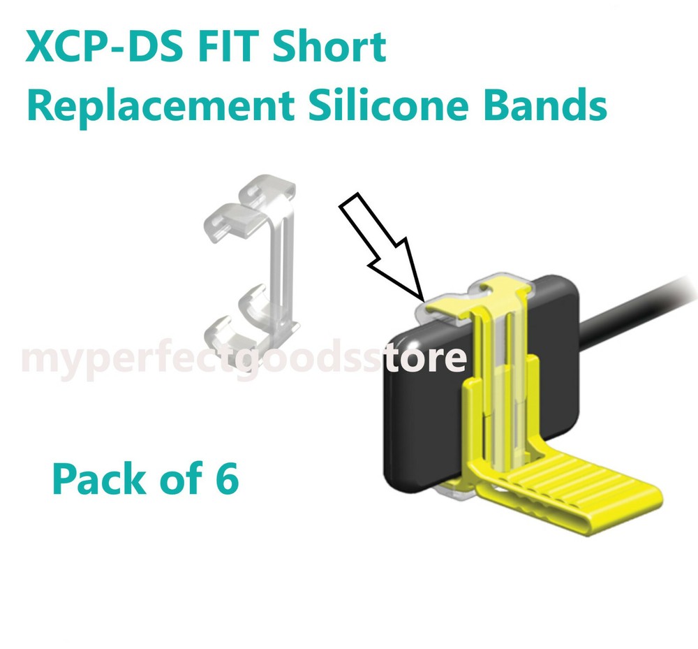 Dental X-Ray XCP-DS FIT Short Replacement Bands Silicone Band For Sensor, 6/pkg
