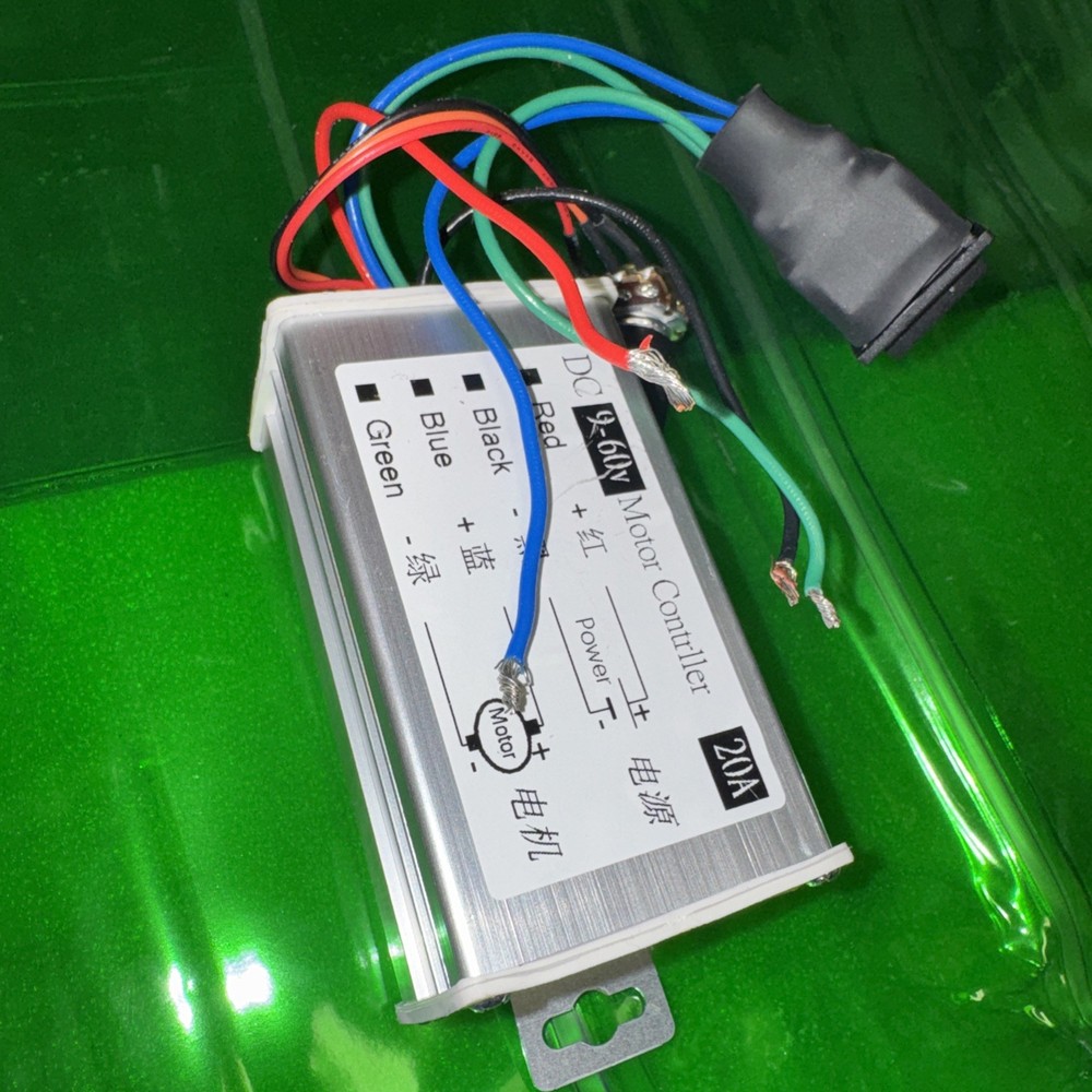 DC Motor Speed Controller 9-60V 20A PWM Forward Reverse