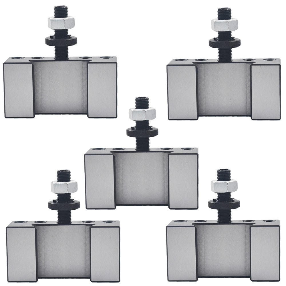 5 Pcs 6-12" AXA 2# Quick Change Tool Post Boring Turning Holder 250-102