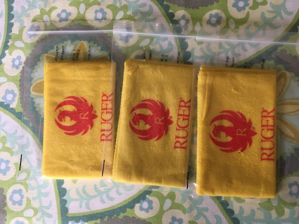 RUGER Silicone Gun Cloth 3 Pack