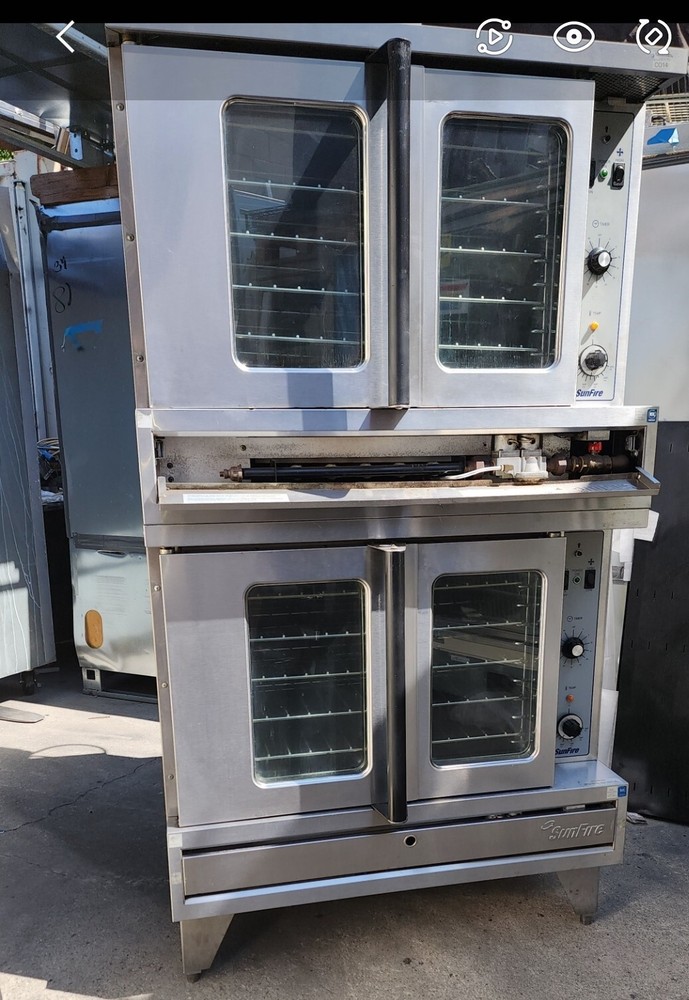 Commerial Oven  Double Stark Nat /GAS