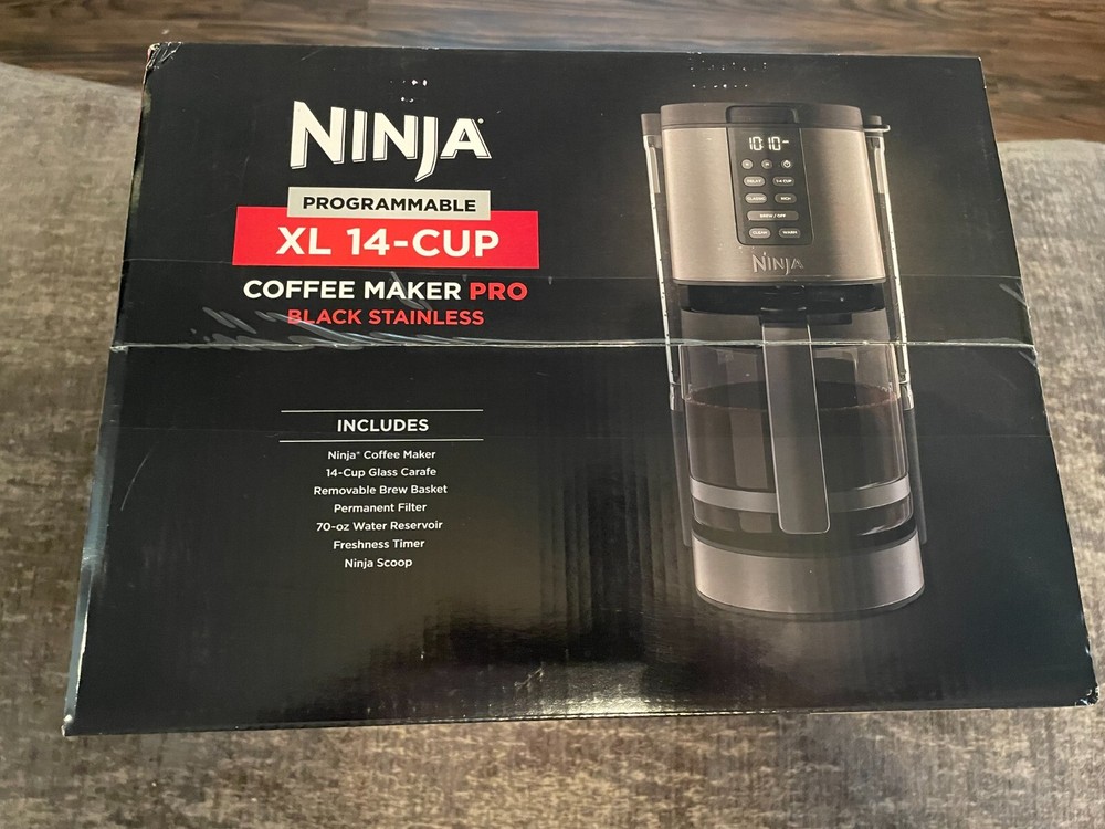 Ninja Programmable XL 14-Cup Coffee Maker PRO Black DCM201BK