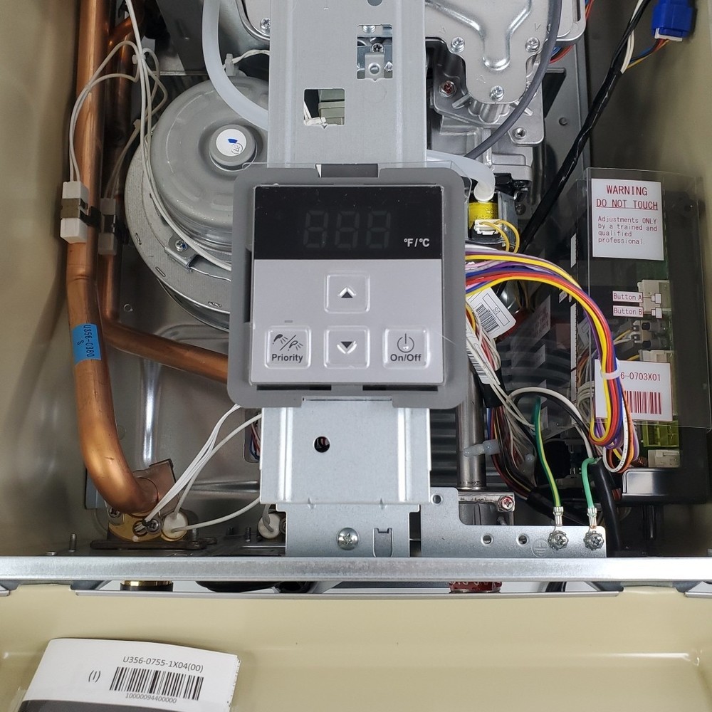 Rinnai RE160IP Internal Tankless Water Heater 160k Btu 6.6 gpm max PROPANE