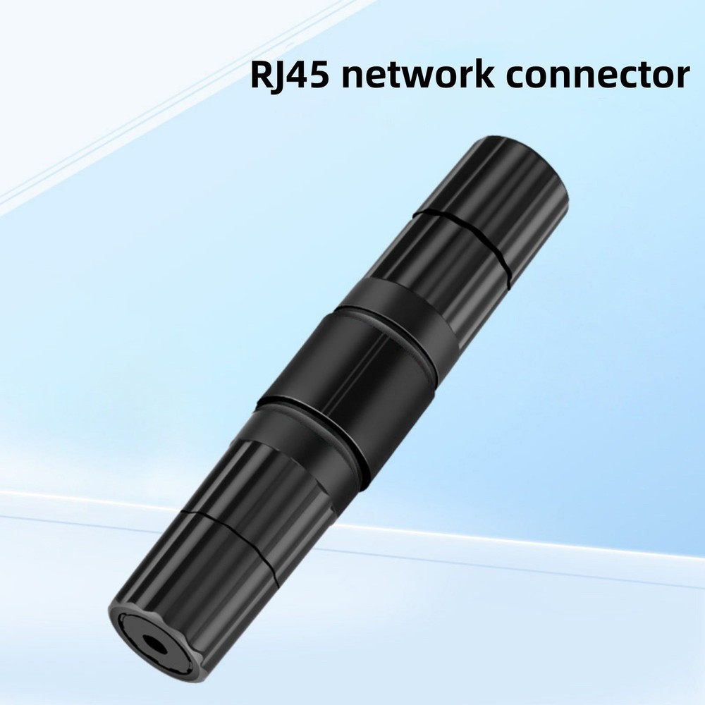 New 3x RJ45 Outdoor Shielded Network Ethernet Cable Extender Coupler