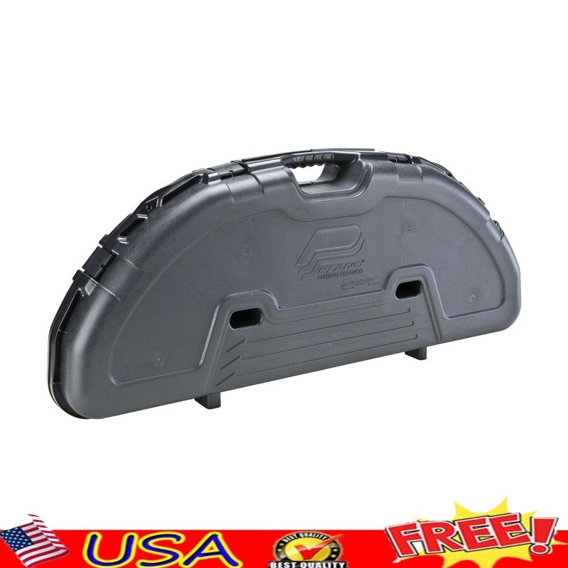 Lockable Bow Case Hard Shell Foam Protection Arrow Storage Compact Design New