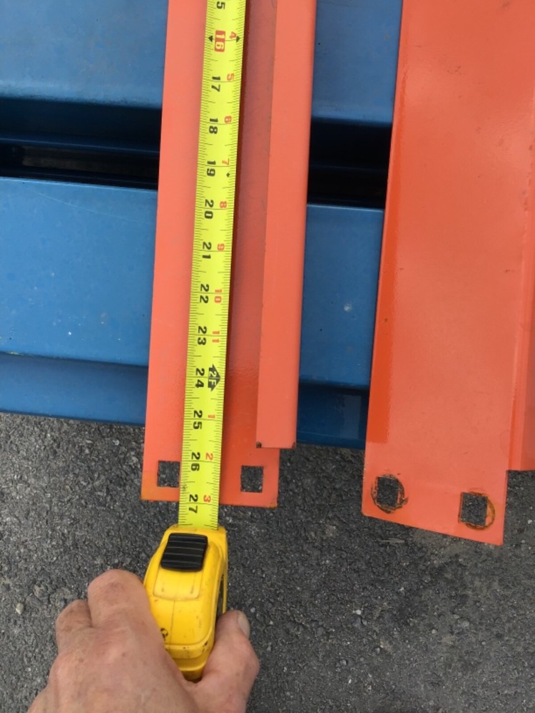 Pallet Racking Row Spacers 24"