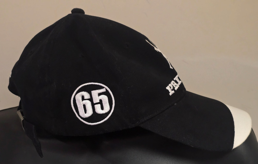 65 PRIVATE "Since 1965" Logo Baseball Hat (Black & White / Adjustable )