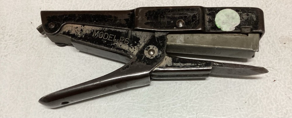 Bostitch P6 Handheld Stapler Black Vintage Works