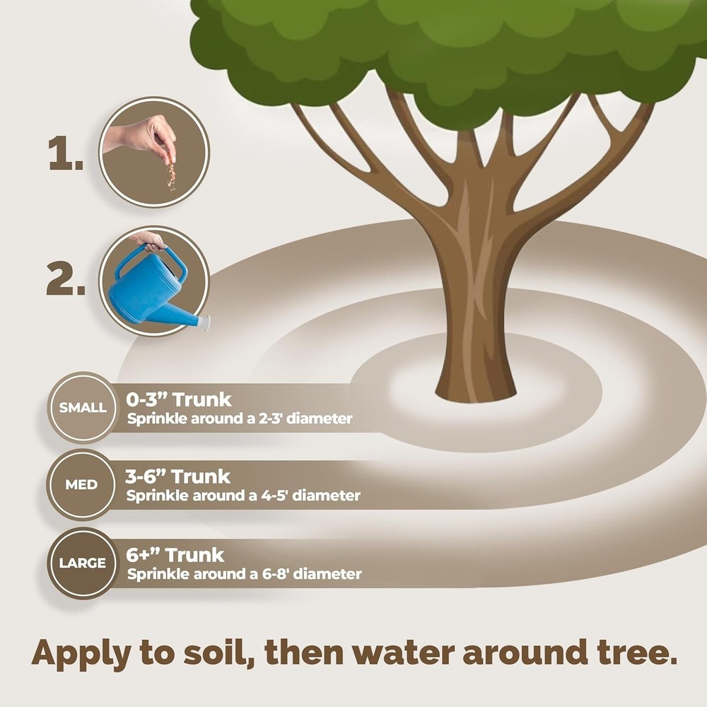 6 oz Tree Root Support Powder | Ideal for Transplants & Landscaping
