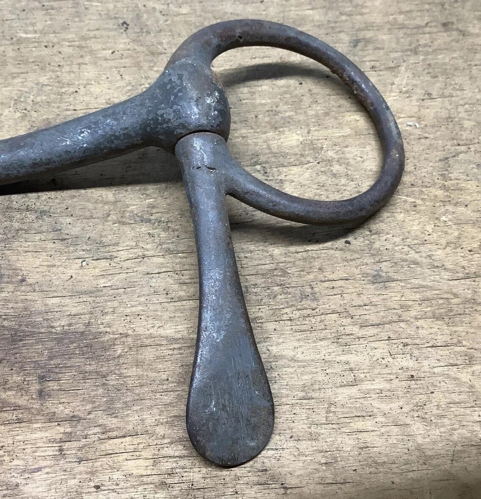 Vintage 1950s Era Solid Cheek Horse Bit