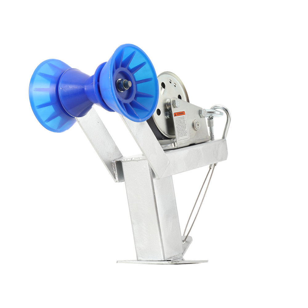 Adjustable Boat Trailer Winch Stand with Roller, Boat Trailer Winch Post