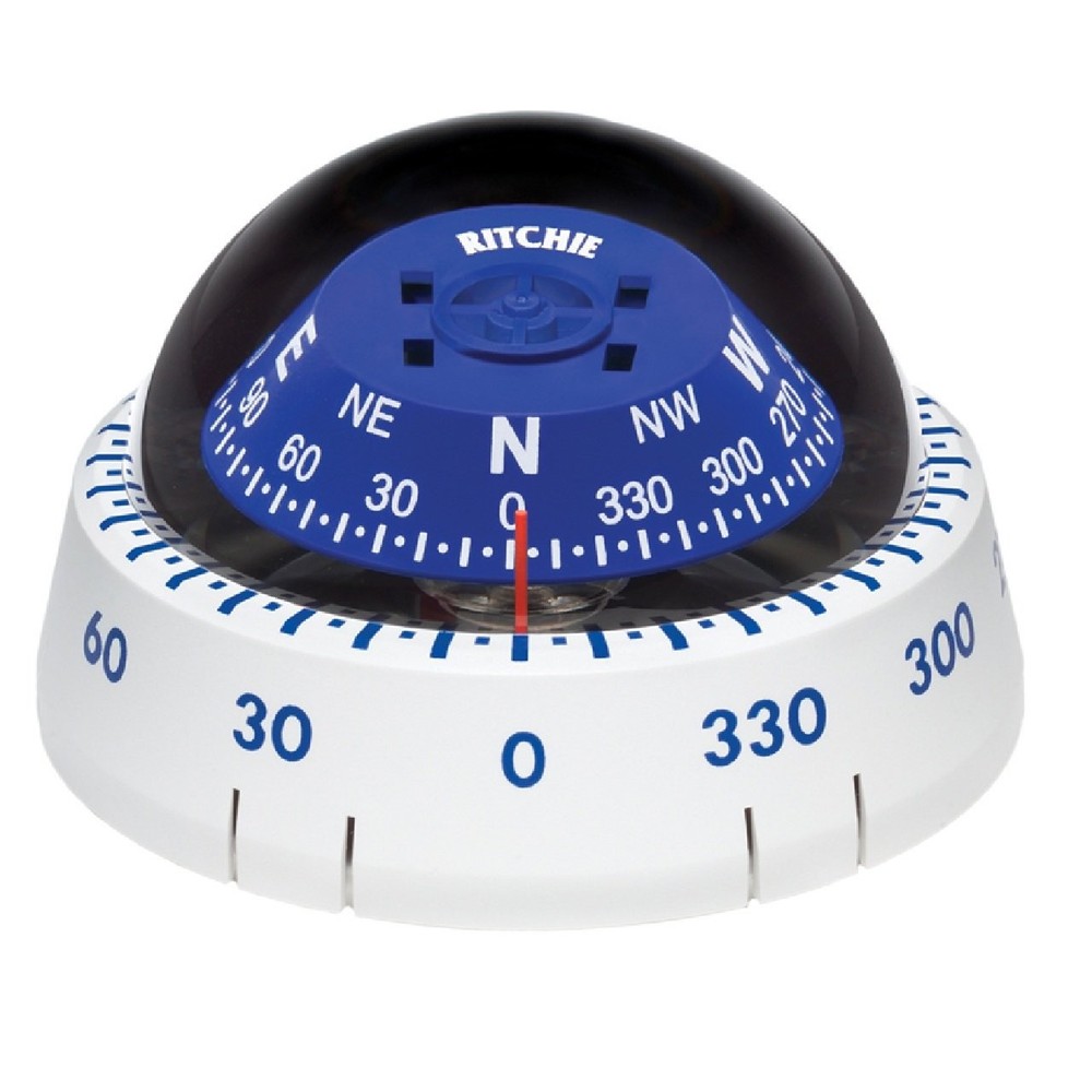 Ritchie XP-99W Kayaker Compass - Surface Mount - White