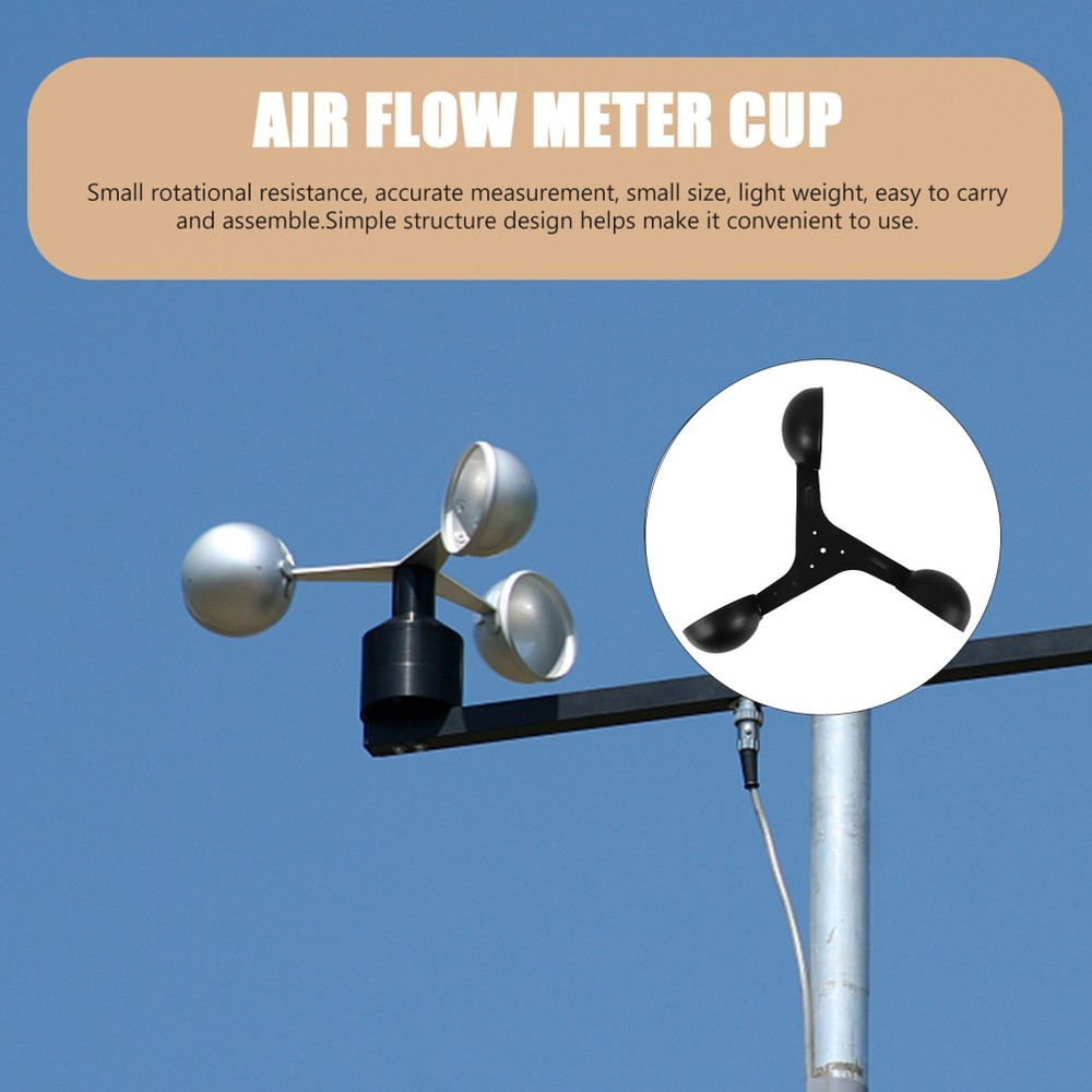 Anemometer Sensor Wind Cups for Weather Station Speed Replacement