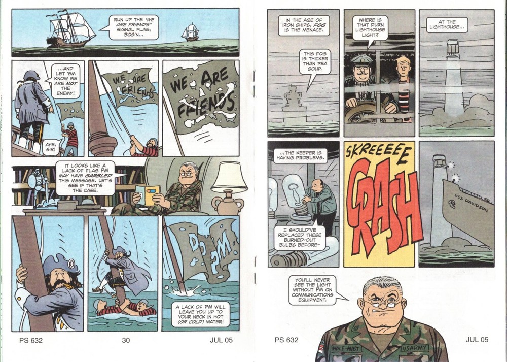 PS: PREVENTIVE MAINTENANCE MONTHLY ~ 2005 ~ 7 Issues ~ Joe Kubert Artwork ~ MINT