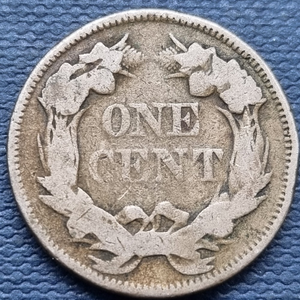 1857 Flying Eagle Cent 1c Circulated #70365
