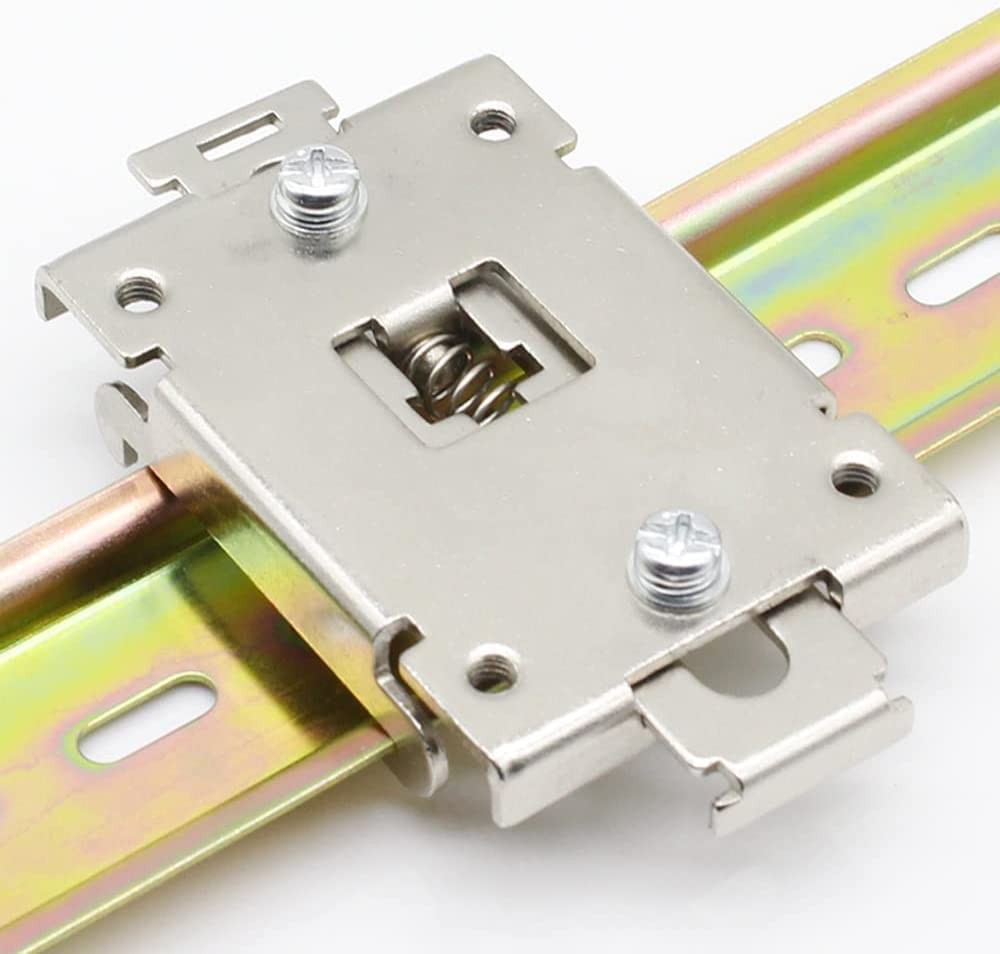 DIN Rail Mount Bracket Equipment Rack RLECS Relay, Rail...