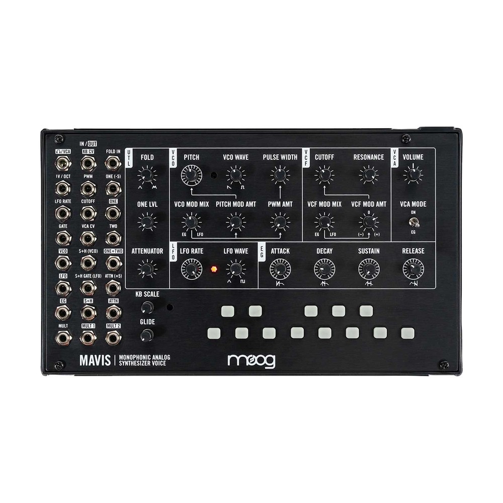 Moog Mavis Analog Synthesizer Kit with Case Package