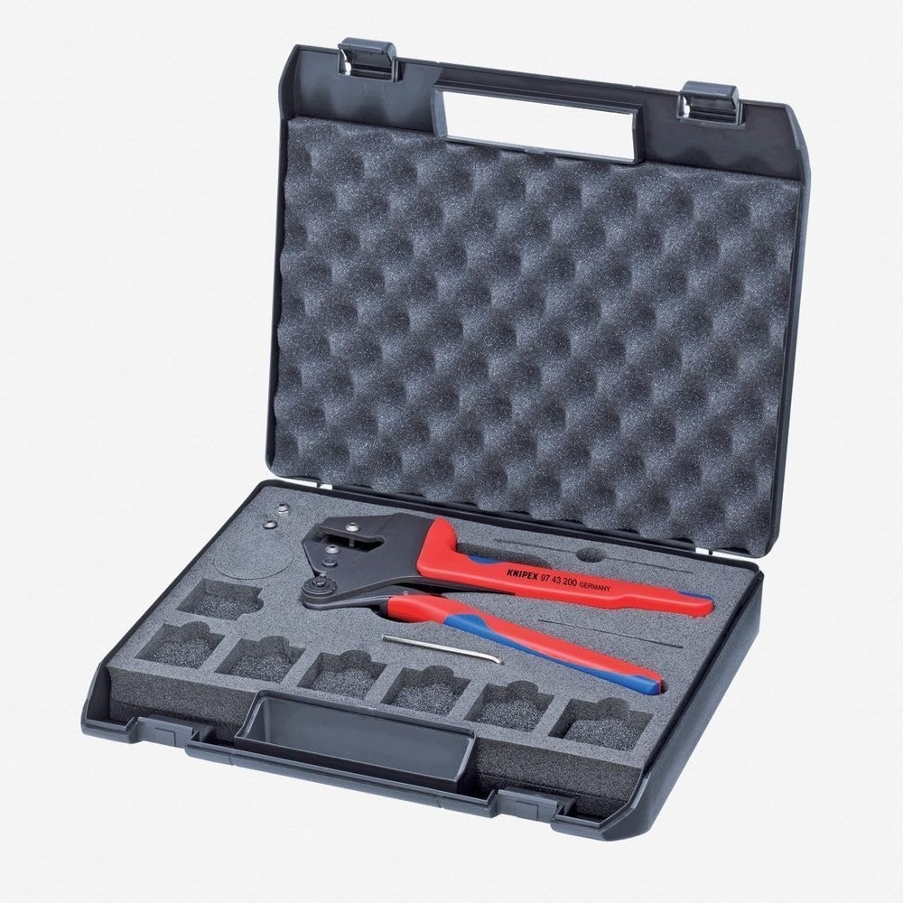 Crimp System Pliers in Plastic Case