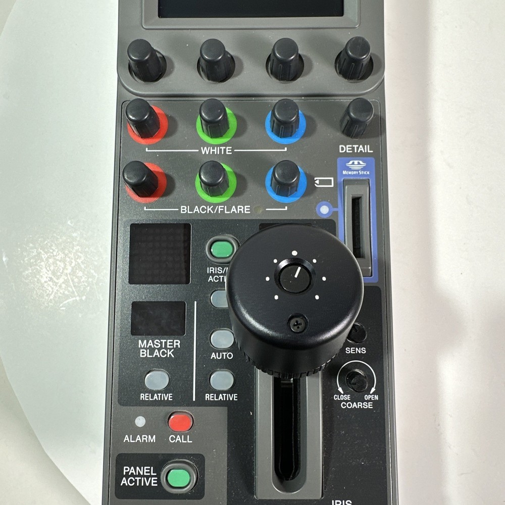 Sony RCP-750 Remote Control Panel Pro Broadcast Cameras Mint Includes Manual