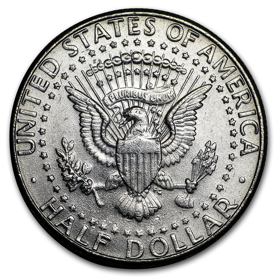 1997-D KENNEDY HALF DOLLAR UNCIRCULATED FROM ROLL