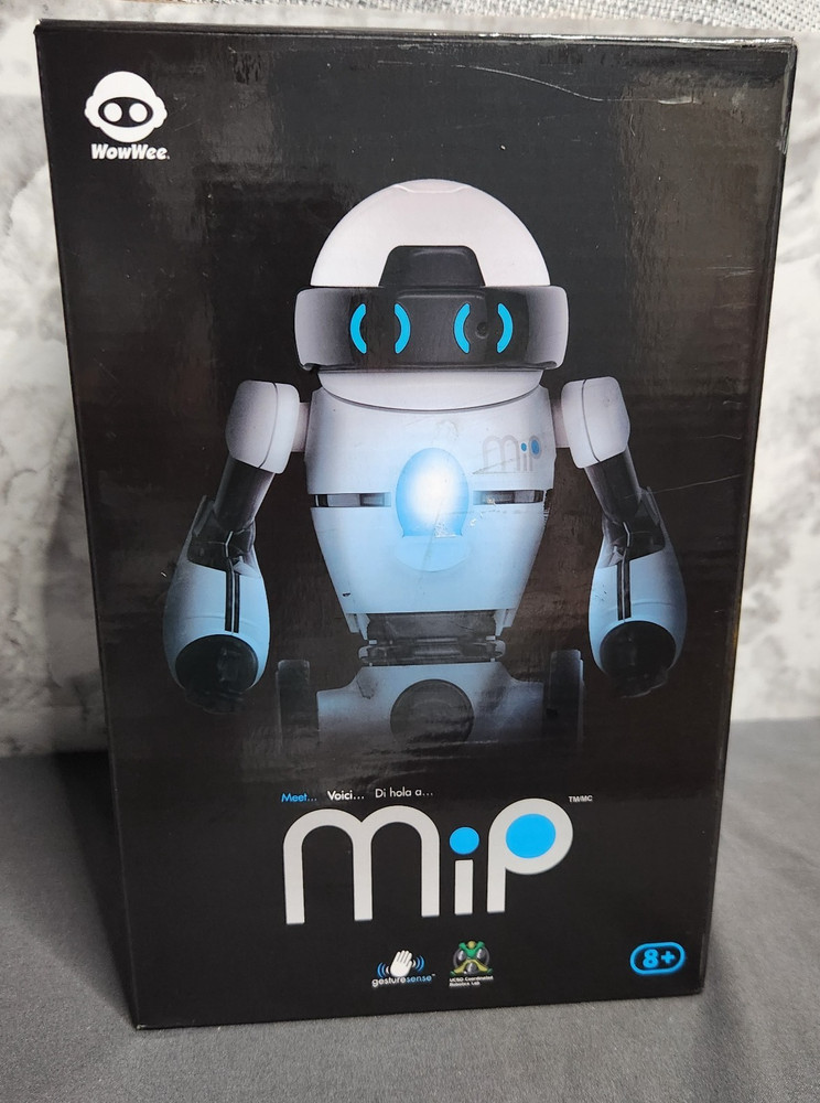 WowWee Mip Remote Control Robot With Gesture With Your Phone App Boxed - Working