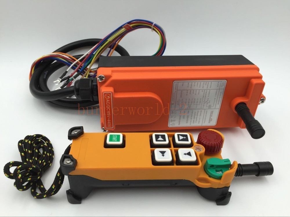 F21-4D (3 transmitter + 1 receiver) AC/DC65~440V Industrial Crane Remote Control
