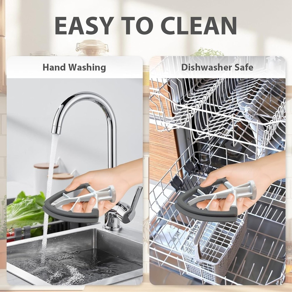 4.5/5 Quart Flex Edge Beater for KitchenAid Mixer Flat Paddle Attachments