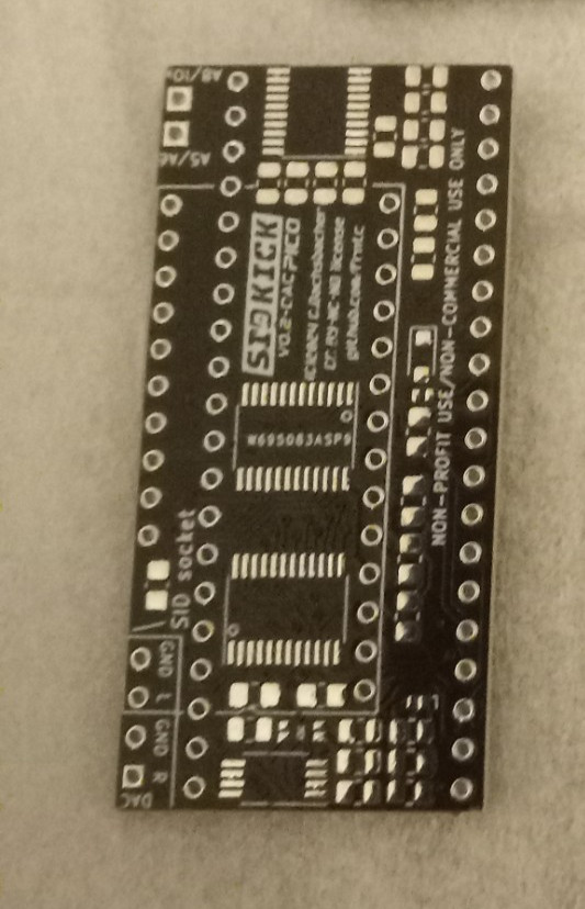 SIDKICK pico Unpopulated Project Board for Commodore 64