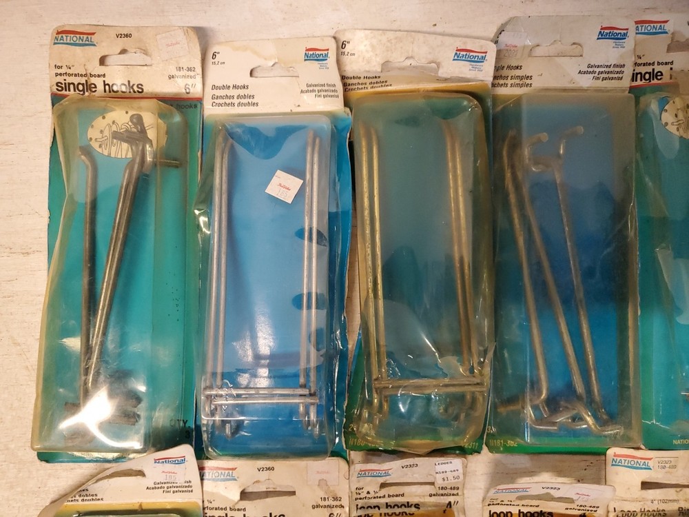 74 peg hooks new In packages