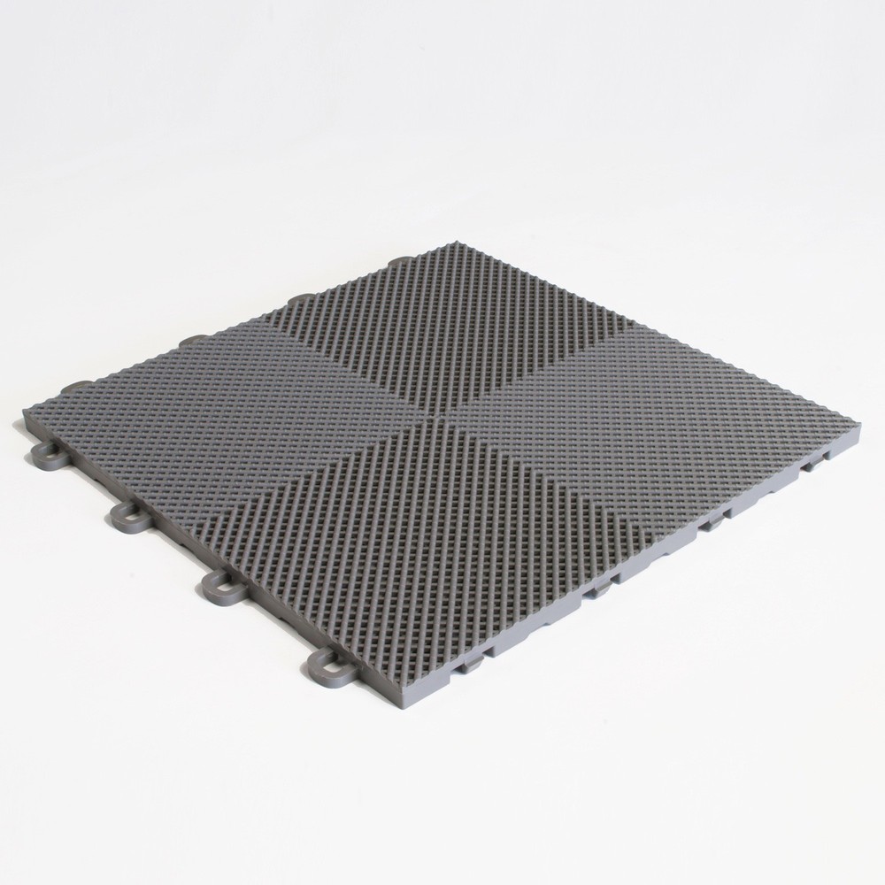 BlockTile Flooring Perforated Interlocking Tiles - 30 Pack