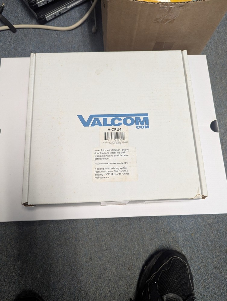 Valcom V-CPU4 System CPU Processor Card , HW 002 SW R3.12