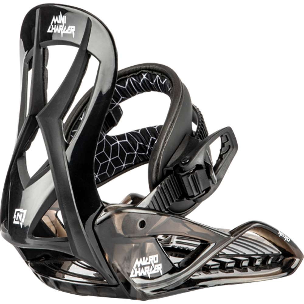 2024 Nitro Micro Charger JR Snowboard Binding-XS-BLK
