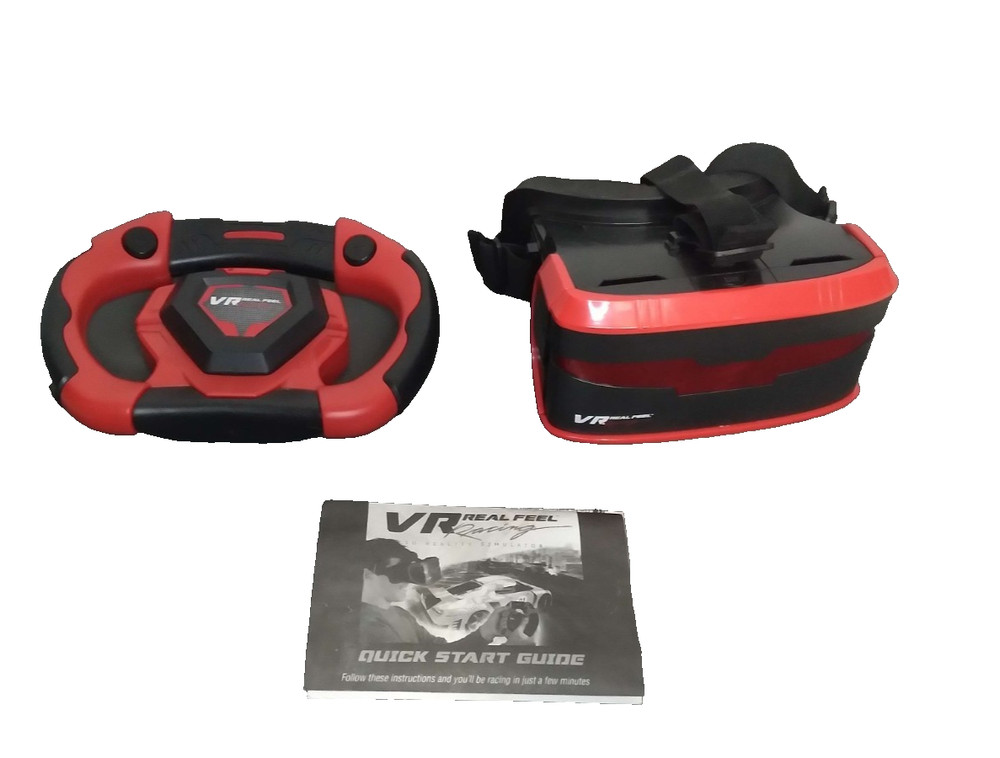 VR Real Feel Racing Virtual Reality Smartphone Headset Gaming System