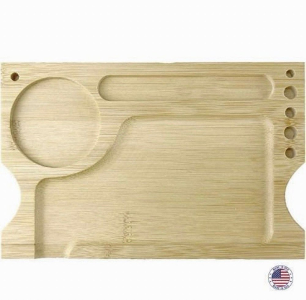 Samuza Bamboo Storage Box with Lock and Tray-Wood Keepsake