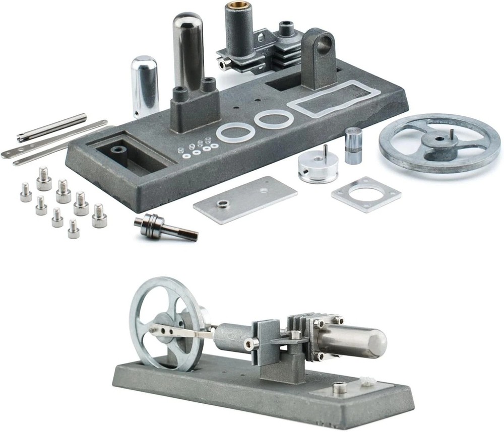 Stirling Engine Model for Physics Enthusiasts-