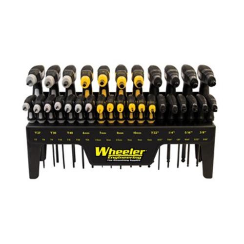 Wheeler Engineering SAE/Metric/Hex/Torx P-Handle Driver Set 30 pc