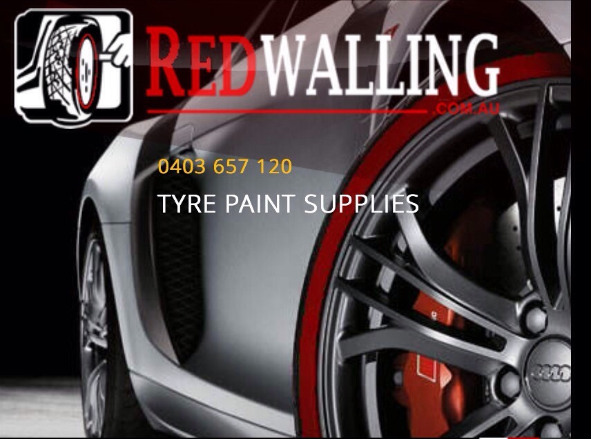 Tyre Whitewall Machine Redwall Roller Applicators FULL KIT 5 Rollers + Bottles