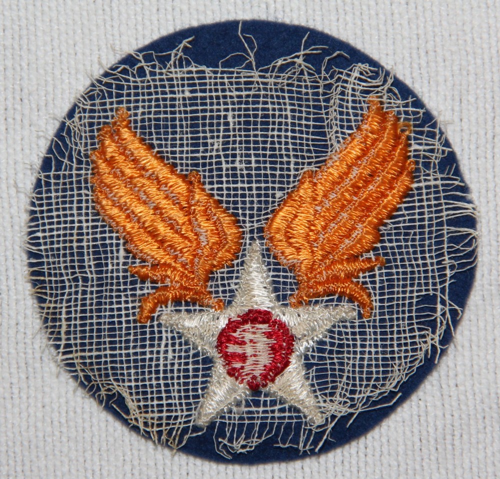 ORIGINAL WWII AAF WOOL FELT HEADQUARTERS PATCH