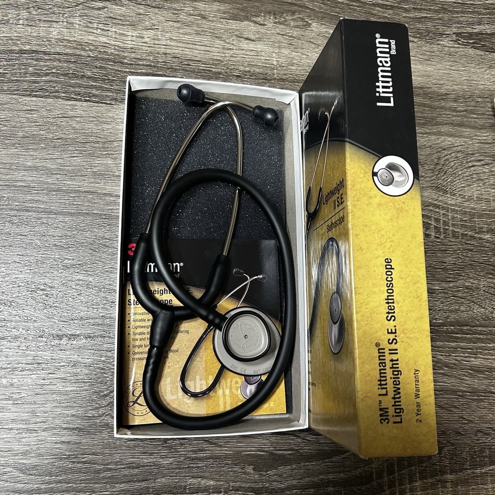 Littmann L2450 Lightweight II S.E. Stethoscope - Black