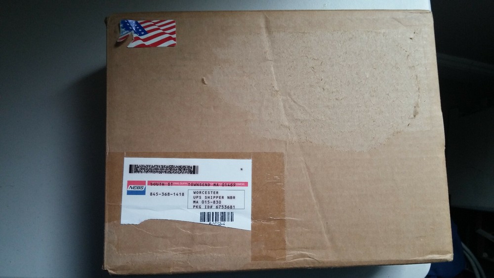 Partial Box (196) New NEBS Double Window White Security Envelopes Model 00093790