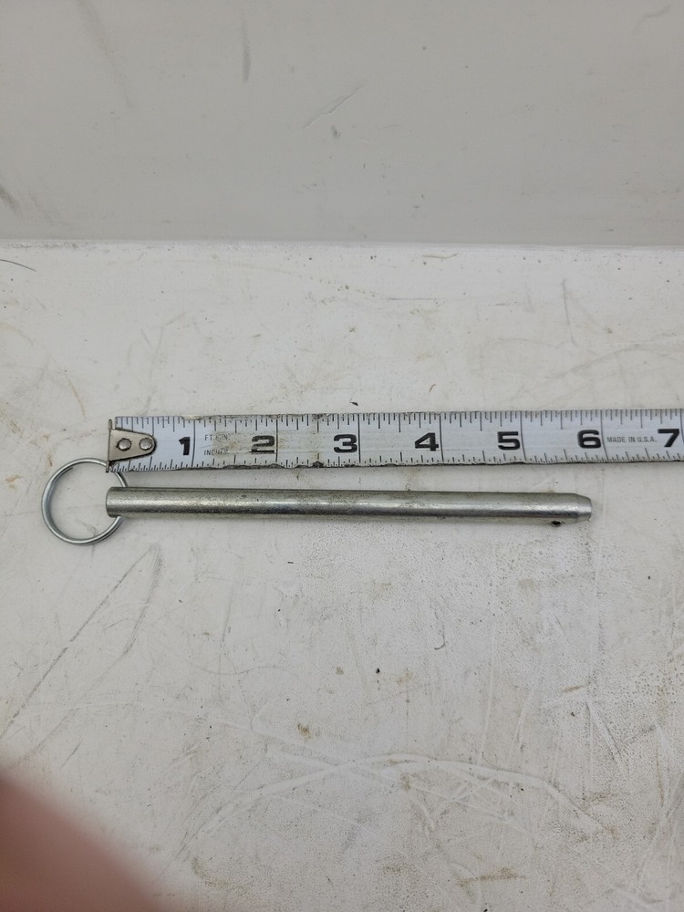 1 ea - 3/8" x 5-3/4" Weight Stack Pin Selector Key - w/ Ball Detent & Ring (8B3)
