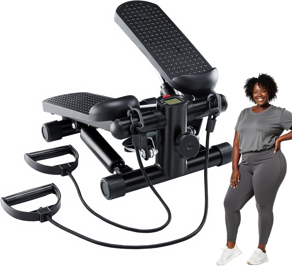 Steppers for Exercise at Home Workout Equipment, Mini Stepper Exercise Machine f