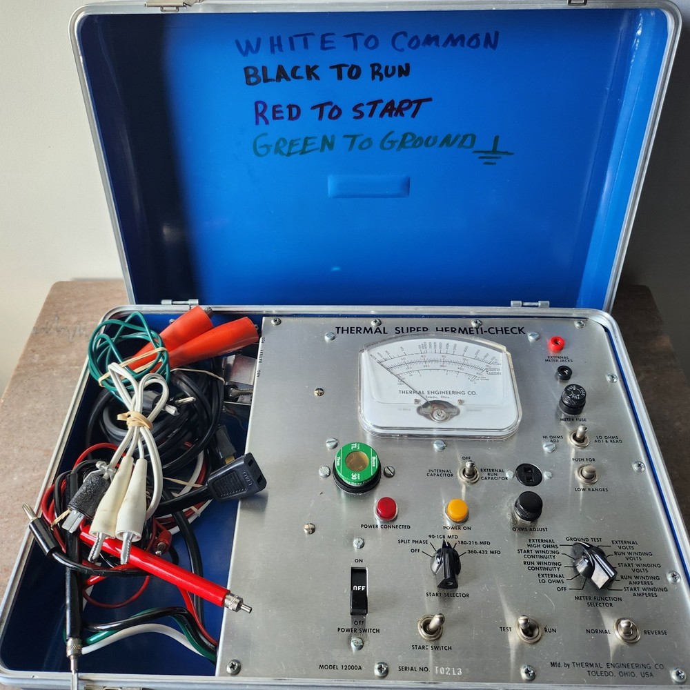 Thermal Engineering Hermeti Check model 12000a- NOT TESTED
