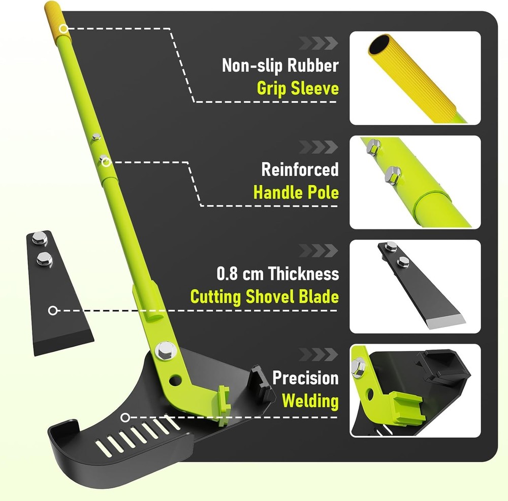 Effortless Puller&Root Cutting Tool,Tree Puller Tool for Easy Shrub Root Removal