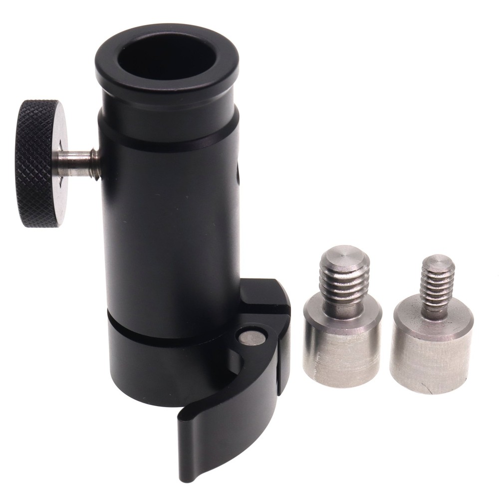 Microphone Boompole Quick Release System with 1/4"&3/8" Screw Head